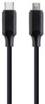 Gembird Cablu USB2.0 USB B micro mufa tata - USB type C mufa tata 1.5m negru GEMBIRD CC-USB2-CMMBM-1.5M (CC-USB2-CMMBM1.5M)