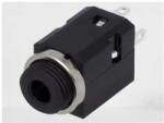 Cliff Conector Jack 3.5 mm CLIFF FC681375V soclu mama stereo 3 contacte /4 terminale /pentru panou THT (FC681375V)