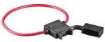 fixPOINT Suport siguranta auto 15A carcasa inchsa cablu 1mm x 20cm fixPoint (25525)