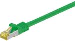 Goobay Cablu patch SFTP CAT7 0.25m verde 2x RJ45 cupru ecranat Goobay (91568)