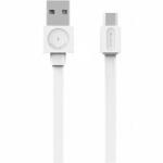 allocacoc Cablu USB 2.0 - micro USB 1m alb Allocacoc (CABLE-USB/MUSBWE-1.0-ALC) - habo