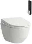 Laufen Cleanet Pro - Elektronikus bidé kerámiával, SoftClose, Rimless, fehér H600890000S002 (H600890000S002)