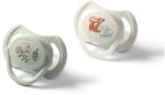 BabyOno Take Care Symmetrical Silicone Soothers биберон Day & Night 6-18m+ 2 бр