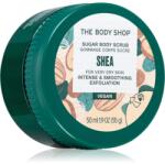 The Body Shop Shea Body Scrub cukros test peeling bambuszvajjal 50 ml