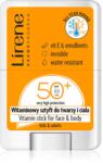 Lirene Vitamin Stick For Face&Body helyi ápolás a káros napsugarak ellen arcra és testre SPF 50 15 g