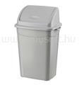 PLANET Szemetes kuka billenő fedéllel műanyag 50 literes szürke UP122-002 (PLANET_63679) (PLANET_63679)