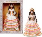 Mattel Barbie Signature Dia De Muertos 2025 baba krémszínű fodros ruhában JBJ05 (JBJ05)