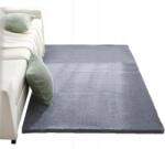 Rebiko Puha szőnyeg, világosszürke, kényelmes nyúlszőr, 160x220 cm Rebiko (1008379)