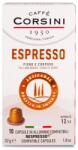 Caffe Corsini Espresso Pieno E Corposo Nespresso kompatibilis kávékapszula, 10db
