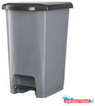  Szemetes kuka pedálos műanyag 40 literes Slim ECO antracit (60350)