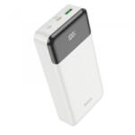 hoco. J102A power bank 20000 mAh PD QC3.0 3A 1 x USB-A, 1 x USB-C 20W fehér (HC783639) - aqua