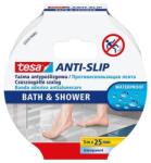 TESA Csúszásgátló szalag, fürdőszobai, 25 mm x 5 m, TESA „Anti-Slip, átlátszó (TE55533)
