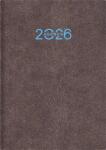 Dayliner Naptár, tervező, A5, heti, DAYLINER „Animal, Grizzly-szürkésbarna (NANA5HGU)