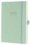 Sigel Naptár, A5, heti, 2026, kemény borító, SIGEL „Conceptum, mentazöld (SIC2672)