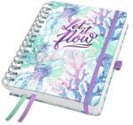 Sigel Naptár, spirál, A5, heti, 2026, kemény borító, SIGEL „Jolie, Let it flow (SIJ6604)