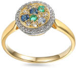 Heratis Forever Gyémánt gyűrű drágakövekkel 0, 24 ct Ila IZBR1250