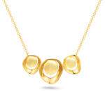 Heratis Forever Matt felületű ezüst aranyozott nyaklánc IS8161N