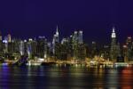  Falmatrica Manhattan, New York éjjel, 200 x 150 cm