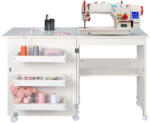 Timeless Tools Összecsukható Varrógép Asztal - 120x51 cm (HOP1001374)