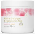 OstroVit Beauty Marine Collagen & Hyaluronic Acid, cocos și piersică, 200 g, OstroVit