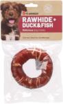 Flamingo R'Hide recompensă inel, cu rață și cod 90 g - ∅ 10 cm