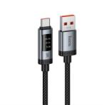 hoco. U148 cablu de date USB - Type-C, 120cm, NEGRU (U148_USB_C_B)
