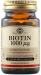 Solgar Biotin, 1000 mcg, 50 capsule vegetale, Solgar
