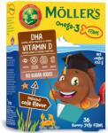 Möller’s Meduzele Omega-3 pentru copii, cola, 36 bucăți, Mollers