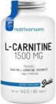 Nutriversum Basic L-Carnitine, 1500 mg, 60 tablete, Nutriversum