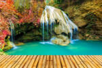  Blueback MAT Waterfall with pontoon tapéta, 250 x 200 cm