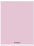 Fortuna Füzet kockás FORTUNA Monocolor A/5 32 lapos 27-32 pasztell rózsaszín (01.08665) - vectraline