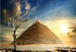  Matrica tapéta Pyramids 5, 300 x 250 cm