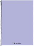 Fortuna Spirálfüzet kockás FORTUNA Monocolor A/4 70 lapos pasztell lila (01.08678) - vectraline