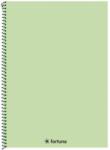 Fortuna Spirálfüzet kockás FORTUNA Monocolor A/4 70 lapos pasztell zöld (01.08680) - vectraline