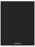 Fortuna Füzet kockás FORTUNA Monocolor A/4 32 lapos 87-32 fekete (01.08652) - vectraline