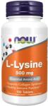 NOW L-Lysine, 500 mg, 100 tablete, Now