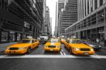  Matricás tapéta Taxi New Yorkban, 350 x 200 cm
