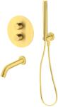 Oltens Set baterie cadă-duș Oltens Katla 34600810, pipă baterie Oltens Molle 39100810, 39305810, 37106810, 37203800 (36610810)
