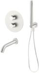 Oltens Set baterie cadă-duș Oltens Katla 34600910, pipă baterie Oltens Molle 39100910, 39304910, 37102910, 37200910 (36610910)