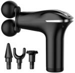 VG Rezgőpontos Akkus Test Láb és Kar Erős Masszázspisztoly, 4 db Fejjel