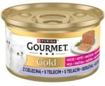 Gourmet GOLD Kitten konzerv - borjúhús pástétom 24 x 85 g