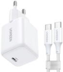 UGREEN Incarcator de retea N Series X513 30W GaN Wall Charger 1x USB-C + 1m USB-C White (195071) - pcone