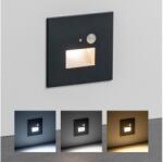 GREENLUX LED lépcsővilágító lámpatest mozgásérzékelővel LED/1, 5W/230V 3000/4000/6000K antracit GXLL094v2 (GXLL094v2)