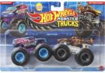 Mattel Hot Wheels Monster Trucks: Squidnado vs HW Tiger Shark kisautó 2db-os csomag 1/64 - Mattel (FYJ64/JHY89)