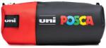 Posca Penar echipat cu 16 markere, Posca Uni, Negru-Rosu Penar