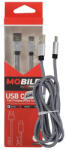 Einparts EPMOB03 USB-A - USB-C 1, 2m adatkábel - töltőkábel 3A QC3.0