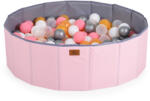 Moni Toys Melo össszecsukható labdamedence 90db labdával - Rózsaszín