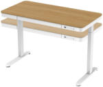 Activejet desk with electric height adjustment 140x70 ET119W-C white/oak (ET119WC 140 B/D)