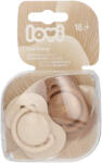 LOVI Harmony szimmetrikus nyugtató cumi 18 hónapos kortól /lány - 2 db