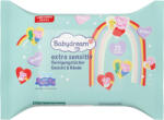 Babydream Extra Sensitive kéz- és arctisztító kendő - 25 db